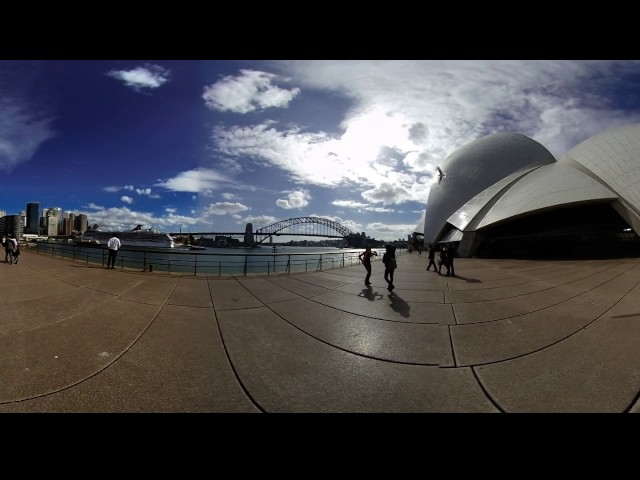 Sydney Opera House - 360 Video [Royalty Free Stock Footage] $350 [4K VR Stereoscopic 3D]