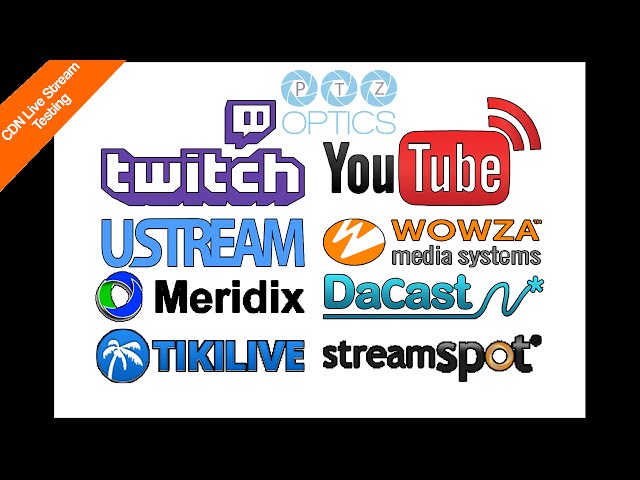 CDN Live Streaming Review - DaCast, Twitch, TikiLive, StreamSpot, UStream, Meridix, Wowza