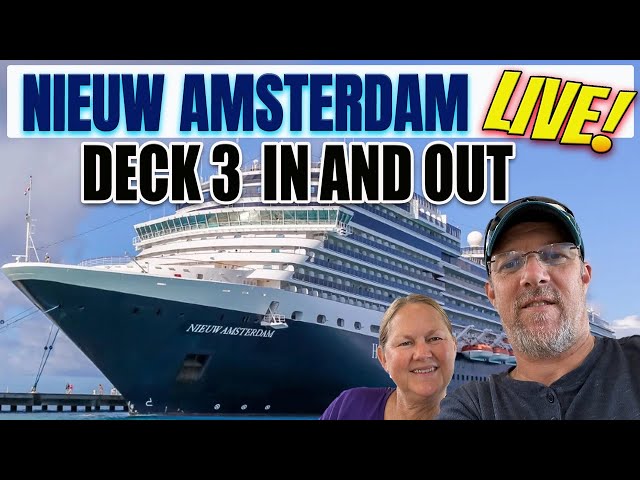 Holland America Nieuw Amsterdam LIVE With Tall Man's Cruise Adventures