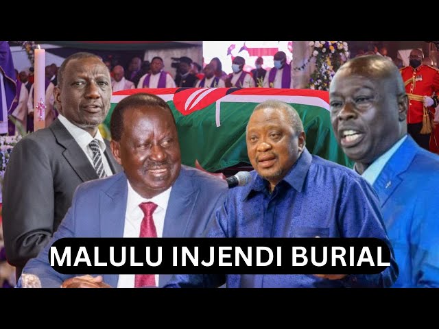 🔴 LIVE: Ruto & Raila Face Off at Malava MP Malulu Injendi’s Burial! Gachagua Allies Stir Tension!