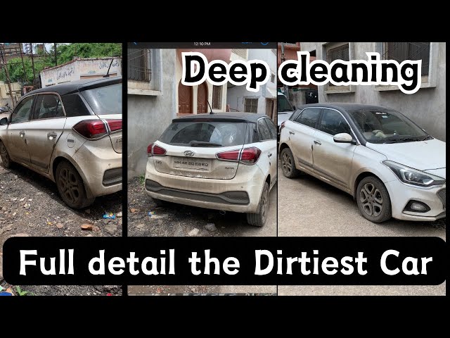 Hyundai i20 Full Detailing Process | Deep Cleaning | interior & exterior detailing