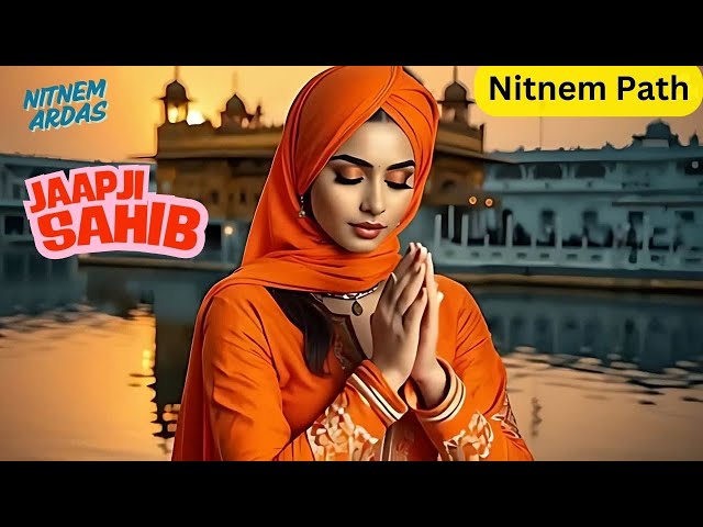 Japji Sahib da path full fast with lyric Gurbani shabad kirtan Guru 2025 #japjisahib #nitnem #japji