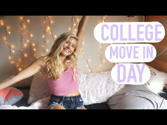 COLLEGE MOVE IN DAY VLOG