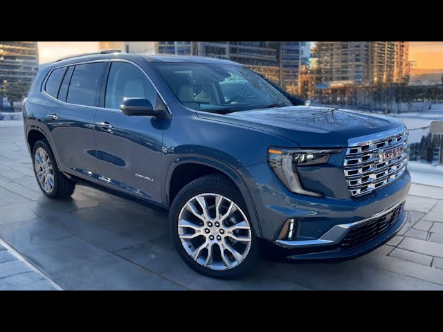 2025 GMC Acadia Denali Reserve POV Test Drive & Review