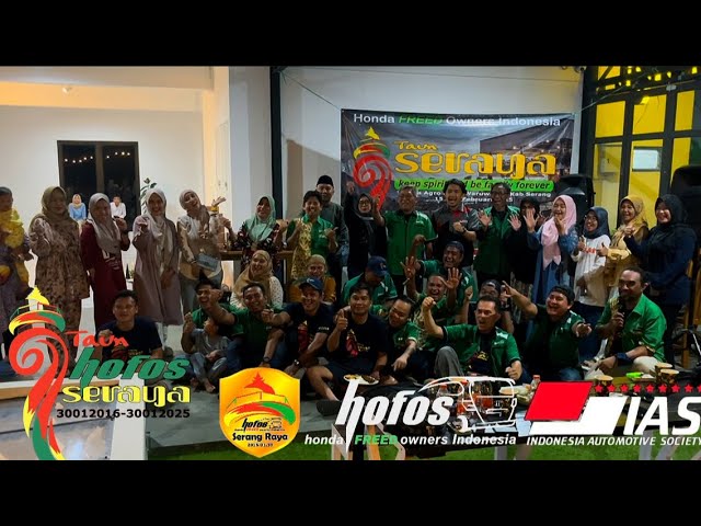 Anniversary Hofos Seraya Ke 9 || Argo Wisata Bukit Waruwangi Serang - Banten || IAS Banten