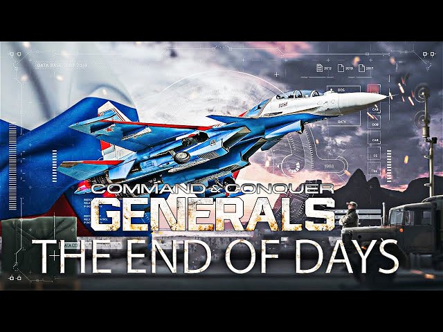 RUS Air Force vs USA Air Force - Command and Conquer Generals THE END OF DAYS