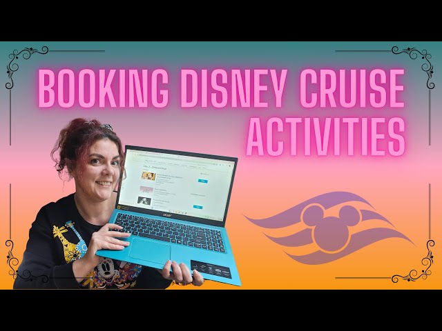 Planning magical activities for our Disney Treasure Cruise!