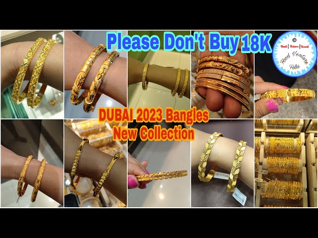 Latest Bangles, Necklaces & Earrings designs of 2023 | DUBAI GOLD| Gold Souk