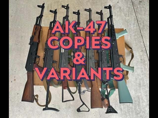 AK-47: All Copies and Variants.#sovietunion #ussr #kalashnikov #RUSSIA #AK-47