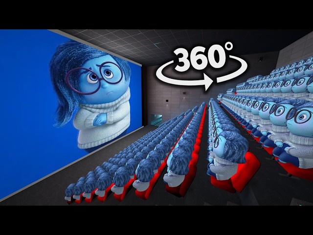 Inside Out 2 360° - CINEMA HALL | VR/360° Experience [ SADNESS EDITION ]