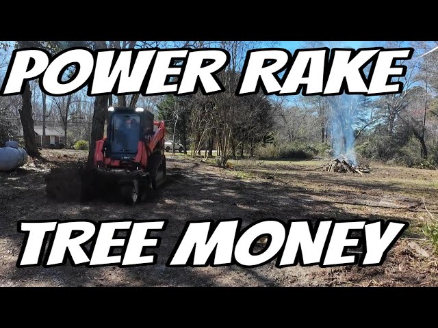 KUBOTA SVL75-3 RUNNING POWER RAKE FOR $$$