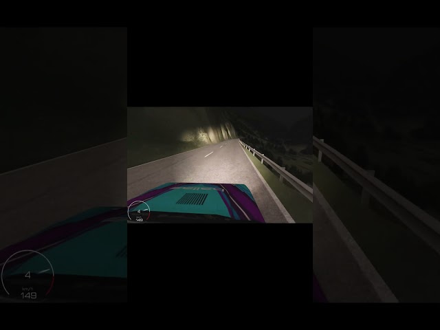 Assetto Corsa. Fiat Panda Brutale, Drifting in the night #gaming #asseto #gameplay #drifting