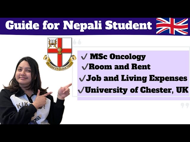 MSc Oncology Student’s Guide at University of Chester UK | Nepali Student