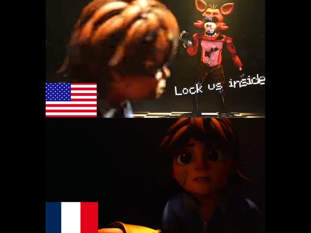 Fnaf edit now this come from inside usa and french #shorts #fnaf