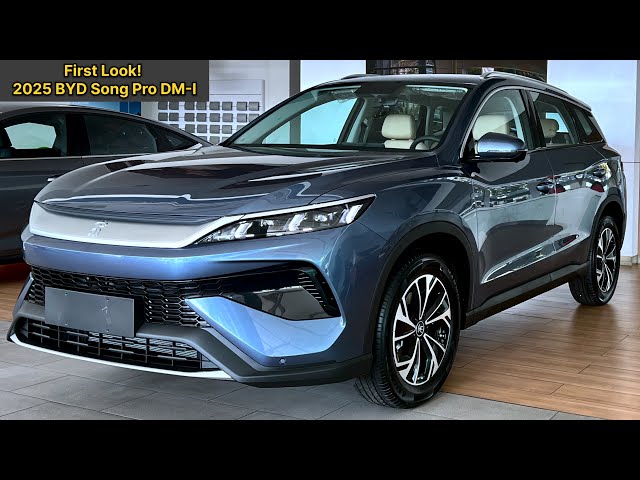 First Look! 2025 BYD Song Pro DM-i - The Best Luxury SUV Inside and Out