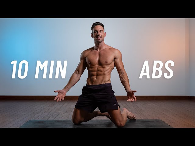 10 MIN INTENSE AB WORKOUT - Six Pack Abs At Home (No Equipment)