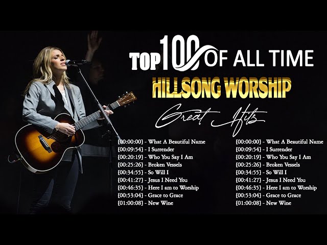 Top 50 Popular Christian Songs By Hillsong Greatest Hits Hillsong Worship Songs Ever Playlist