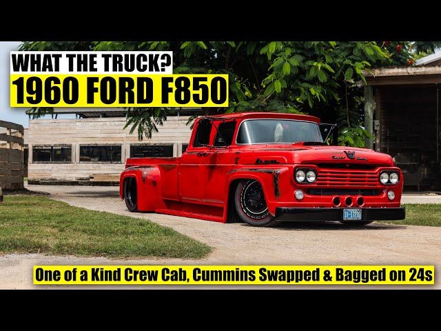 Hand Built 1960 Ford F850 Super Duty Crew Cab | What The Truck?