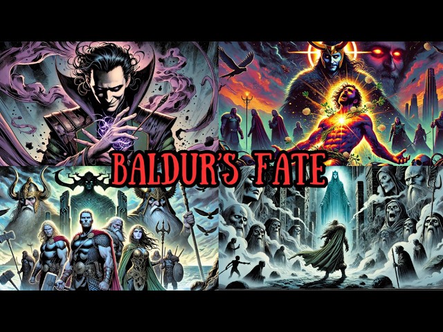 Baldur | How Loki’s Trick Sealed Baldr’s Fate | The Untold Saga of Norse Mythology in Comics