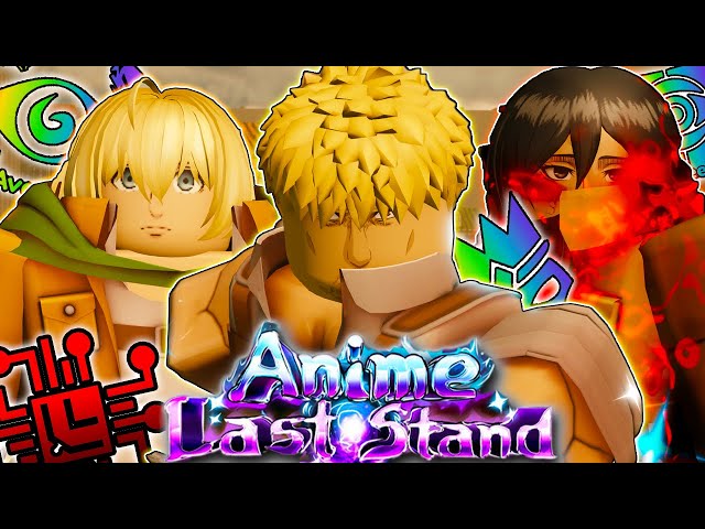 Getting the *NEW* ATTACK ON TITAN Units in Anime Last Stand Roblox!