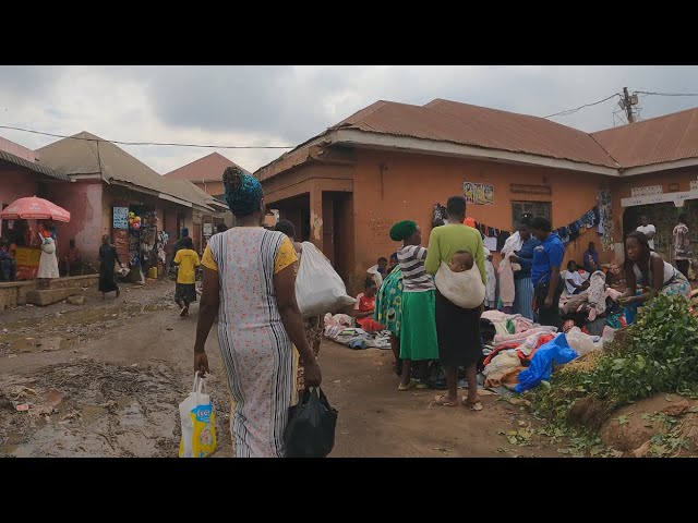 Urban Village Local Community in Kampala Uganda Africa | Extended 4K walk