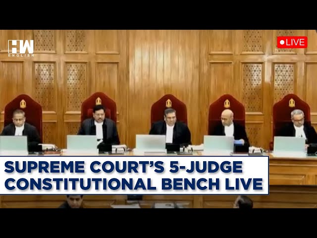 LIVE | Supreme Court Of India | Constitutional Bench | CJI Sanjiv Khanna | Tushar Mehta