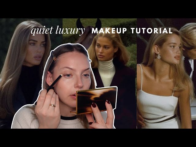 Quiet Luxury Makeup Tutorial | Get the "Old Money" Look