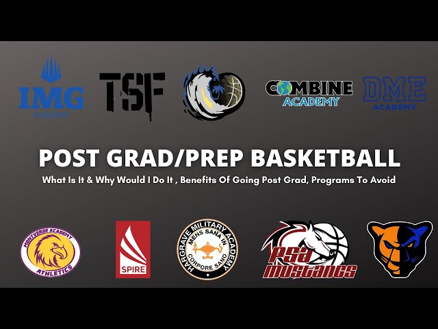 Post Grad/Prep Basketball **Options For Unsigned Seniors**