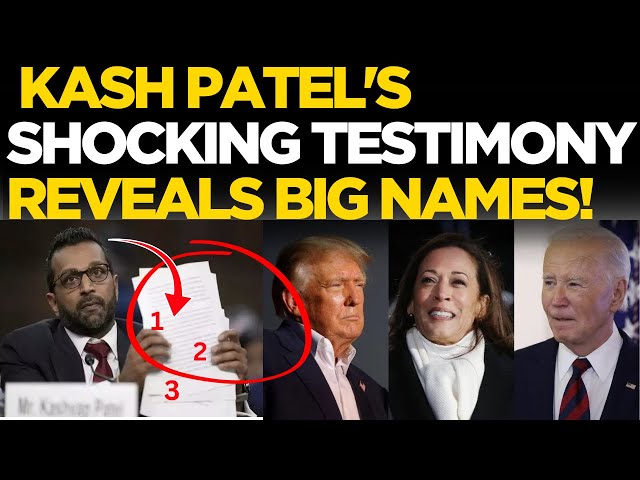 LIVE | Kash Patel Makes SHOCKING Revelation On His ‘Enemies List’ At Senate | Trump Latest News