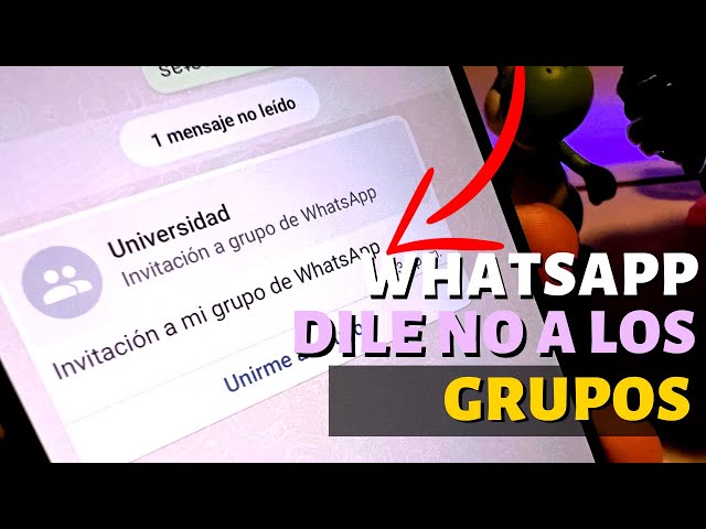 Cómo EVITAR que TE AGREGUEN A GRUPOS de WHATSAPP sin permiso (Truco 2022) ✅