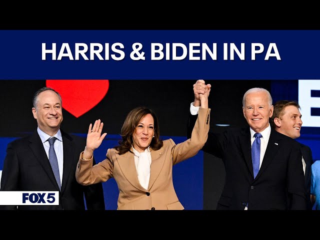 VP Kamala Harris and President Joe Biden campaign in Pittsburgh | FOX 5 DC