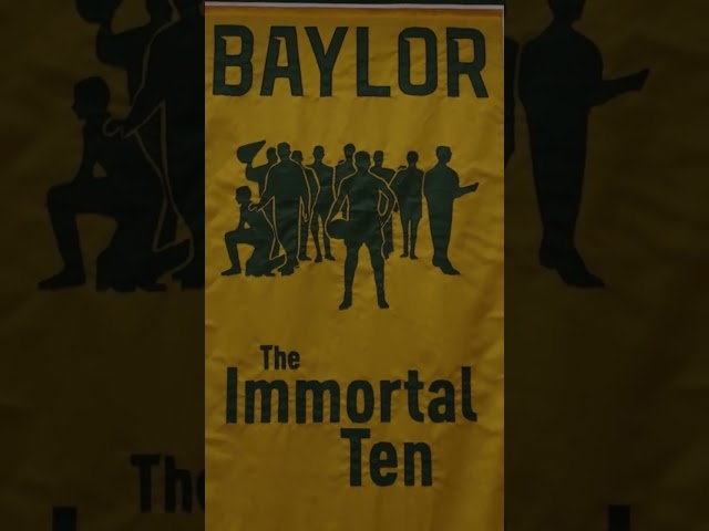 Baylor Men's Basketball Honors the Immortal Ten