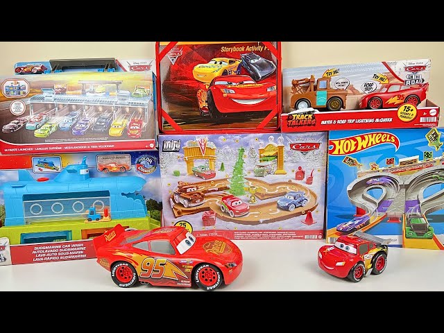 Disney Pixar Cars Unboxing Review | Crazy 8 Cars Launcher Race Set | Super Speed Blastway