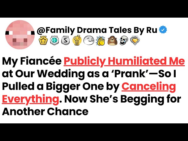 My Fiancée Publicly Humiliated Me At Our Wedding As a 'Prank', So I Pulled A Bigger One By Canceling