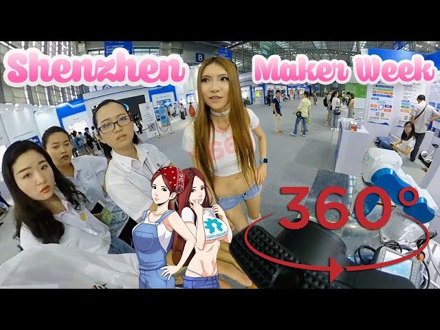 Shenzhen 360º: "Maker Week" Expo (Guru 360 Camera Stabilizer)