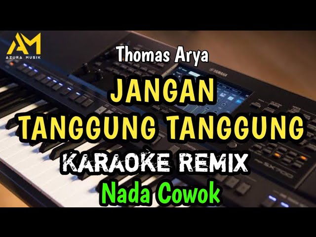 JANGAN TANGGUNG TANGGUNG KARAOKE REMIX NADA PRIA