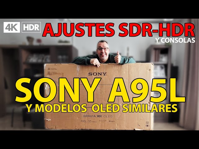 ¡La mejor CONFIGURACIÓN de imagen para la QD-OLED Sony A95L!