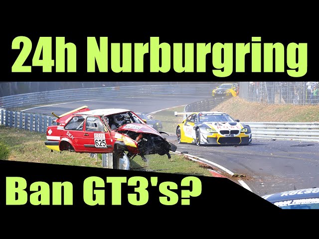 24h Race Nurburgring - Do GT3's need their own race?