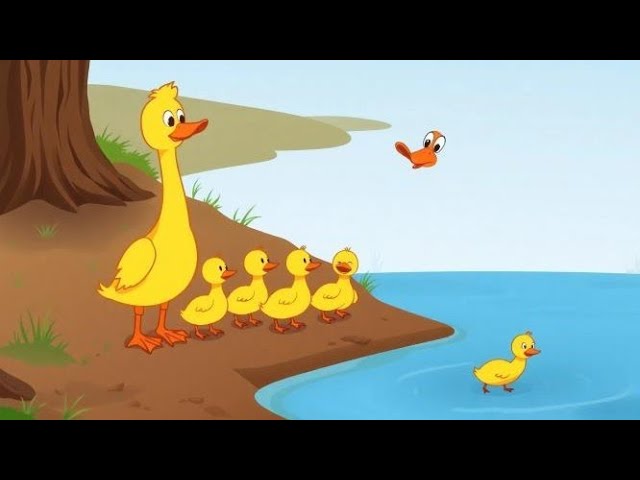 Five Little Ducks | Kids Songs | Nursery Rhymes | Animals for Kids