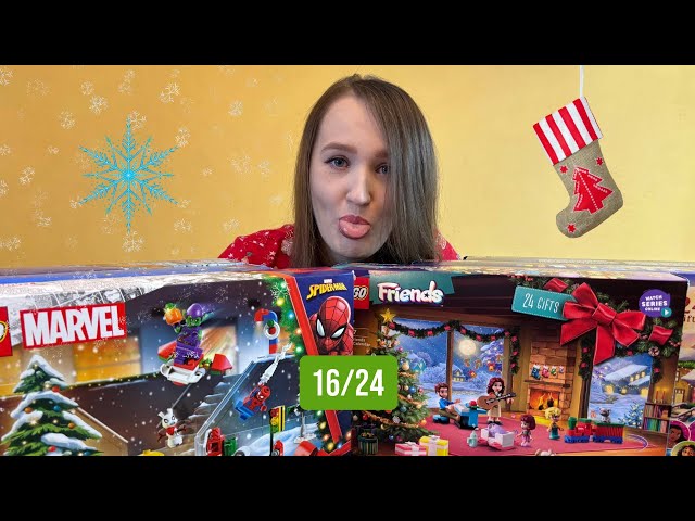 LEGO ADVENT CALENDARS: HARRY POTTER, CITY, FRIENDS, DISNEY, STAR WARS, MARVEL UNBOXING 16/2024