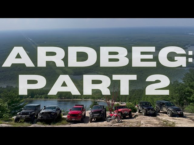 Ardbeg Off-Road Takeover: AEV Rams, Jeep Rubicons, and Honda CRFs