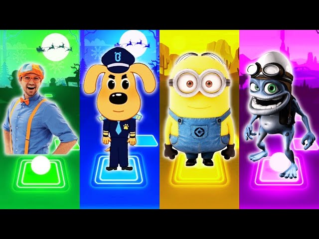 Tiles Hop EDM Rush Blippi Sheriff Labrador Minions Crazy Frog