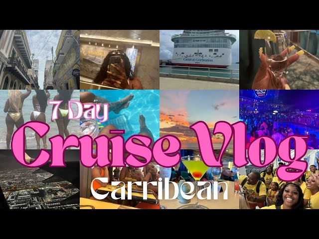 DR | San Juan | St. Thomas Cruise Vlog: Girls Trip, Drink Package, Parties + More