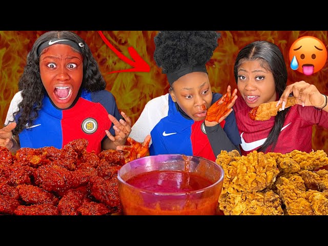 EXTREME SPICY TRUTH OR DIP CHALLENGE 매운| The queens family