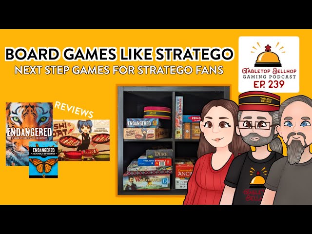 Board Games Like Stratego, next step games for Stratego fans: Tabletop Bellhop Gaming Podcast Ep 239