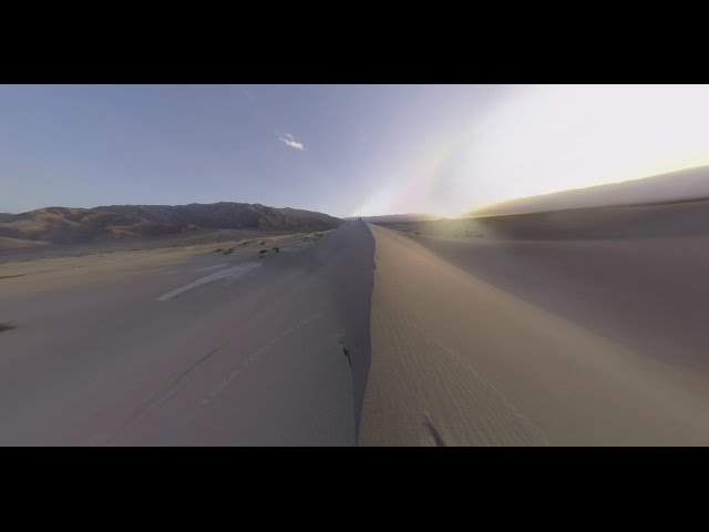 360 video: Sift through Death Valley's sand dunes in 360 degrees