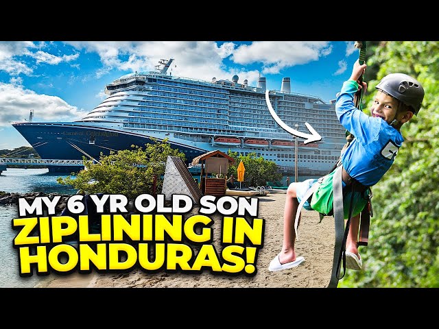 Private Tour in Honduras | 6 Year Old Ziplining | Beach Part 2