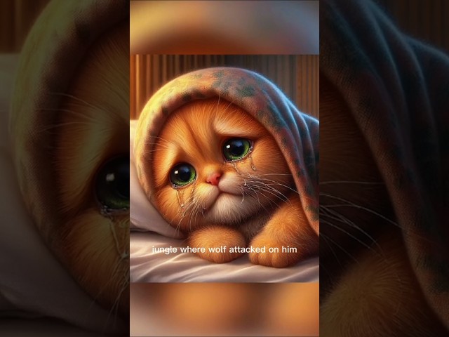 Kitty kitten sad #ai#aicats#cute#cutecats#kitten#catslover