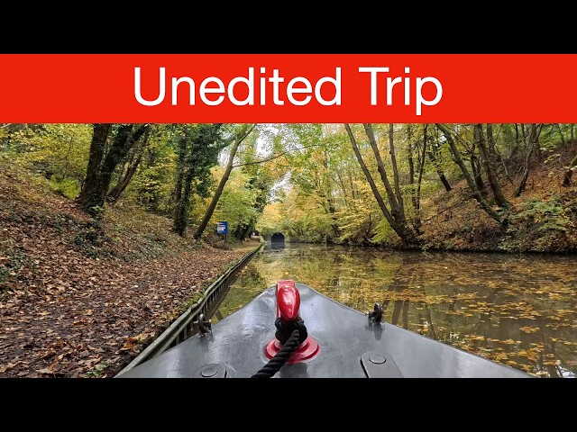 An unedited trip through the Braunston Tunnel on the Grand Union Canal