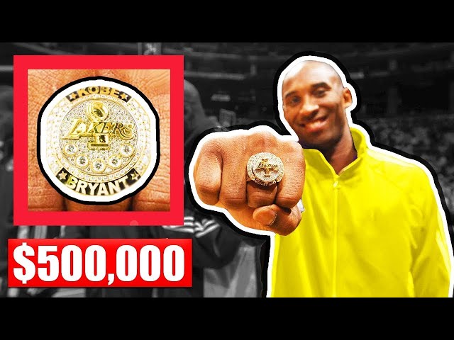 Basketball Bling Ranking the Most Expensive NBA Championship Rings in History